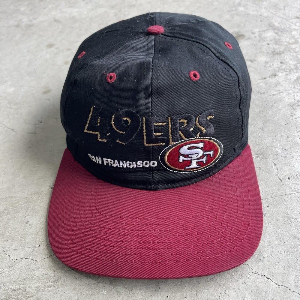 Vintage 90's Twins Enterprise San Francisco 49ers NFL Snapback Hat Embroidered